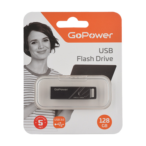Флеш-накопитель GoPower TITAN 128GB USB 3.0