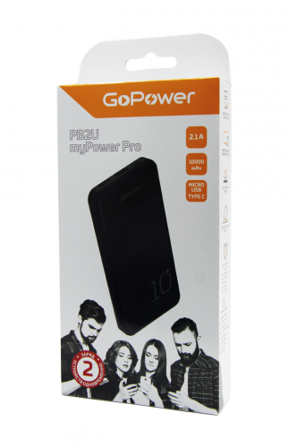 Powerbank GoPower (White) фото 3 Powerbank GoPower (White) фото 3