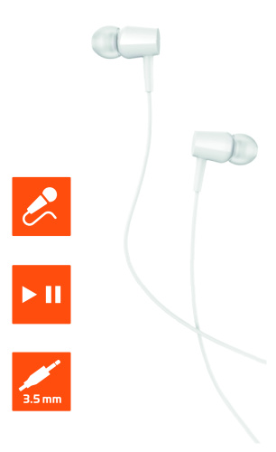 GoPower GPHP02 проводные наушники белые GoPower GPHP02 проводные наушники белые