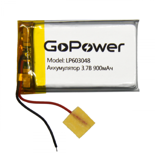 Аккумулятор  LP603048 3.7В 900мАч PK1 Аккумулятор  LP603048 3.7В 900мАч PK1