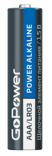 GoPower AAA / LR03 Super POWER Alkaline Щелочной элемент питания 1.5V BL4 фото 3
