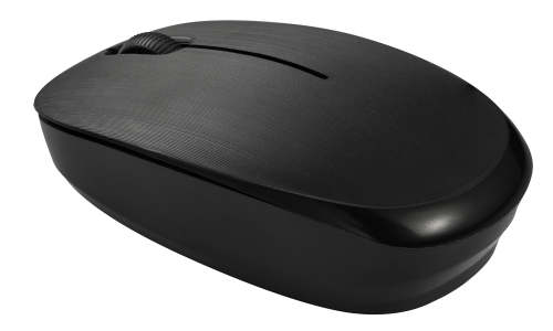 Мышь беспроводная GoPower GPM02 классическая USB черный фото 2