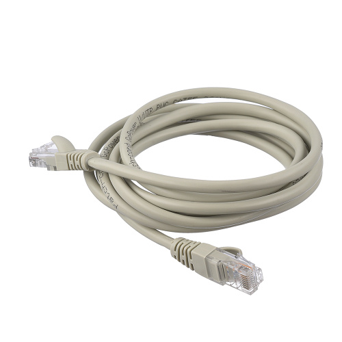 Патч-корд GoPower RJ-45 (m)-RJ-45 (m) 2.0м кат.5е ПВХ 26AWG CCA серый в пакете фото 2