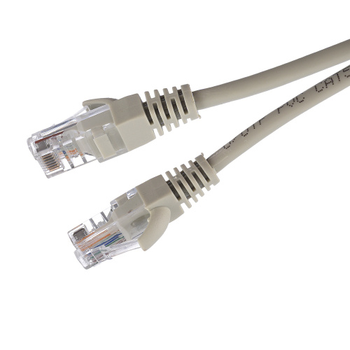 Патч-корд GoPower RJ-45 (m)-RJ-45 (m) 20.0м кат.5е ПВХ 26AWG CCA серый Premium Zip-Lock c подвесом