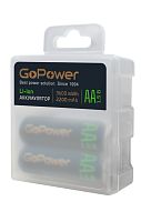 Аккумулятор бытовой GoPower HR6 AA bulk Li-ion 1.5V 2200mAh