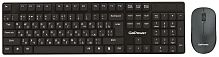 Набор клавиатура+мышь беспроводной GoPower GPKM01 классическая черный