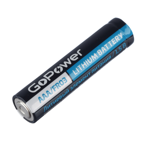 Батарейка GoPower FR03 AAA BOX10 Lithium 1.5V фото 3