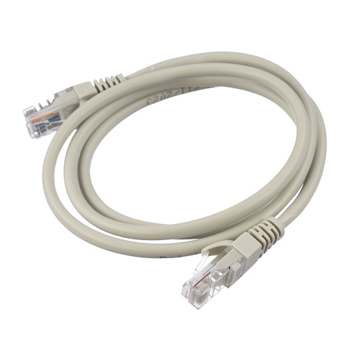 Патч-корд GoPower RJ-45 (m)-RJ-45 (m) 1.0м кат.5е ПВХ 26AWG CCA серый в пакете фото 3