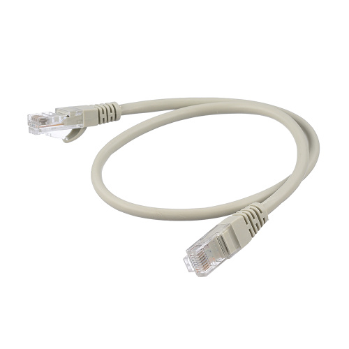 Патч-корд GoPower RJ-45 (m)-RJ-45 (m) 0.5м кат.5е ПВХ 26AWG CCA серый Premium Zip-Lock c подвесом фото 2