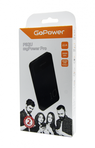 Powerbank GoPower (White) фото 3