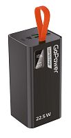Внешний аккумулятор GoPower PB03-50 50000mAh 3.0A 22.5W 2USB/Type-C черный