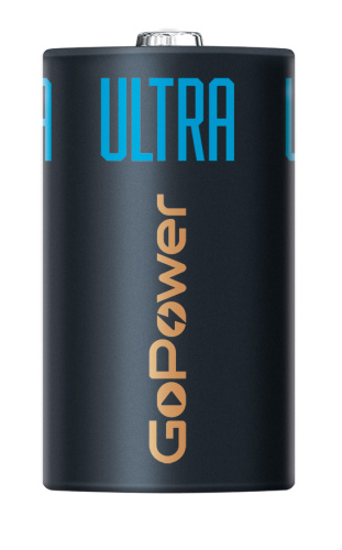 Батарейка GoPower ULTRA LR14 C BL2 Alkaline 1.5V фото 2