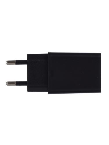 Сетевое З/У GoPower GP1U 1USB 2.4A 12W с кабелем Type-C черный