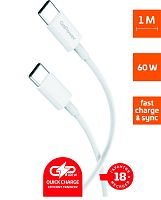 GoPower GP10TT-60W Дата Кабель Type C (60W) белый