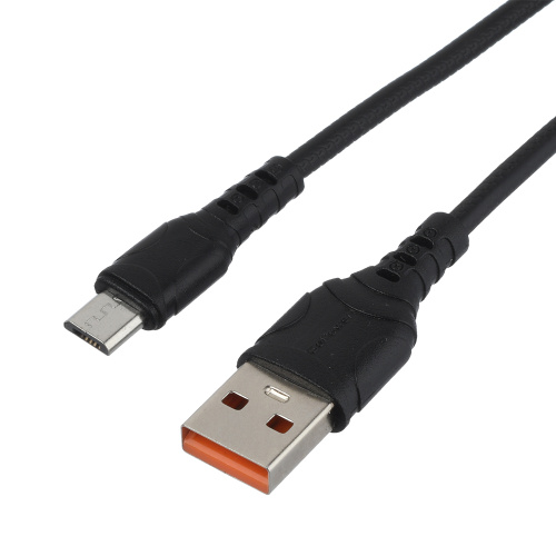 GoPower GP06M Дата Кабель Micro USB(2.4A) черный фото 3