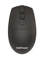 Мышь беспроводная GoPower GPM02 классическая USB черный