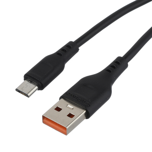 GoPower GP01M-2M Дата Кабель Micro USB(2.1A) 2 метра черный фото 3