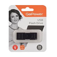 Флеш-накопитель GoPower SLIDER 16GB USB 2.0
