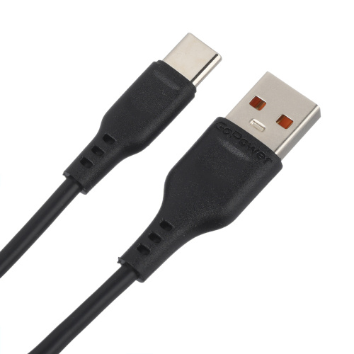 GoPower дата кабель Type-C черный фото 4