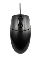 Мышь проводная GoPower GPM01 классическая USB черный