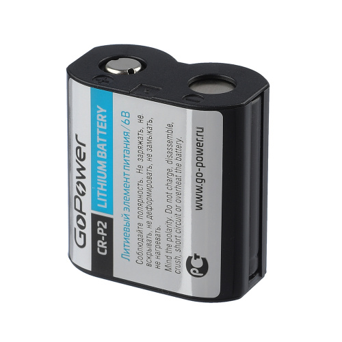 Батарейка GoPower CR-P2 BL1 Lithium 6V фото 2