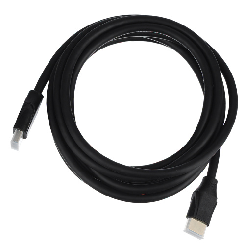 Кабель GoPower HDMI (m)-HDMI (m) 3м ПВХ ver.1.4 черный в пакете фото 2