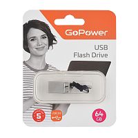 Флеш-накопитель GoPower MINI 64GB USB 3.0